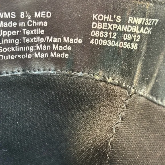 Dana Buchman Women’s Black Cone Heel Knee High Boots | Size 8.5M - Picture 12 of 16